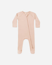 Load image into Gallery viewer, Quincy Mae - Bamboo Zip Footie - Dusty Rose