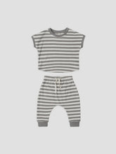 Load image into Gallery viewer, Quincy Mae - Organic Terry Tee + Pant Set - Retro Stripe
