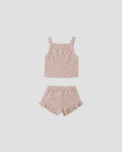 Load image into Gallery viewer, Quincy Mae - Evie Tank + Shortie Set - Posy