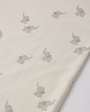 Load image into Gallery viewer, Quincy Mae - Bamboo Baby Gown + Hat Set - Elephants