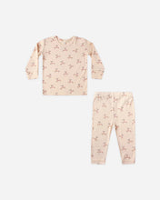 Load image into Gallery viewer, Quincy Mae - Bamboo Pajama Set - Reindeer