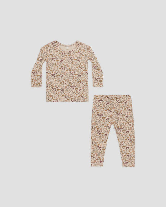 Quincy Mae - Bamboo Pajama Set - Posy