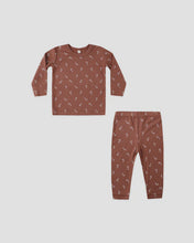 Load image into Gallery viewer, Quincy Mae - Bamboo Pajama Set - Candy Canes