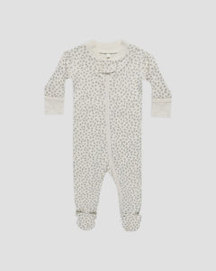 Quincy Mae - Long Sleeve Sleeper Footie - Scatter