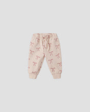 Load image into Gallery viewer, Quincy Mae - Relaxed Fleece Sweatpant - Red Bows