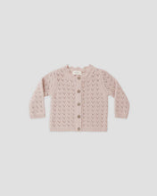 Load image into Gallery viewer, Quincy Mae - Scalloped Cardigan - Blush