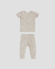Load image into Gallery viewer, Quincy Mae - Bamboo Short Sleeve Pajama Set - Wildflower