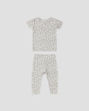 Load image into Gallery viewer, Quincy Mae - Bamboo Short Sleeve Pajama Set - Blue Floral