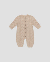 Load image into Gallery viewer, Quincy Mae - Long Sleeve Bobble Romper - Shell