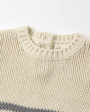 Load image into Gallery viewer, Quincy Mae - Rex sweater - Slate Stripe