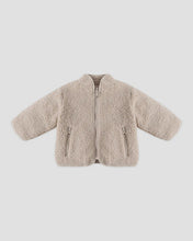 Load image into Gallery viewer, Quincy Mae - Shearling Zip Jacket - Oat