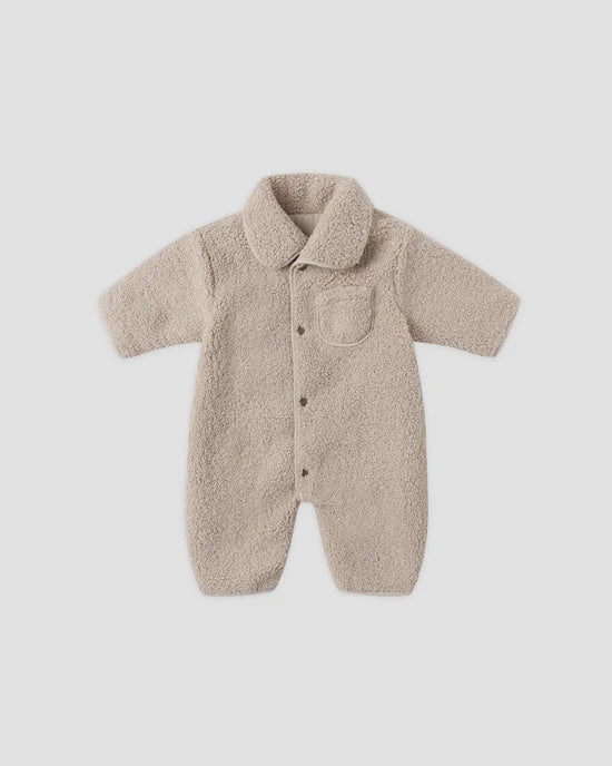 Quincy Mae - Shearling Jumpsuit - Oat