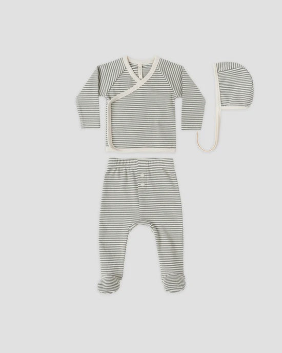 Quincy Mae - Take Home Set - Forest Stripe