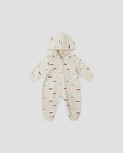 Load image into Gallery viewer, Quincy Mae - Hooded Jumpsuit - Cars