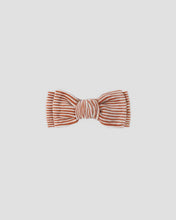 Load image into Gallery viewer, Quincy Mae - Velour Bow Headband - Candy Stripe