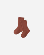 Load image into Gallery viewer, Quincy Mae - Socks Set - Cranberry, Oat
