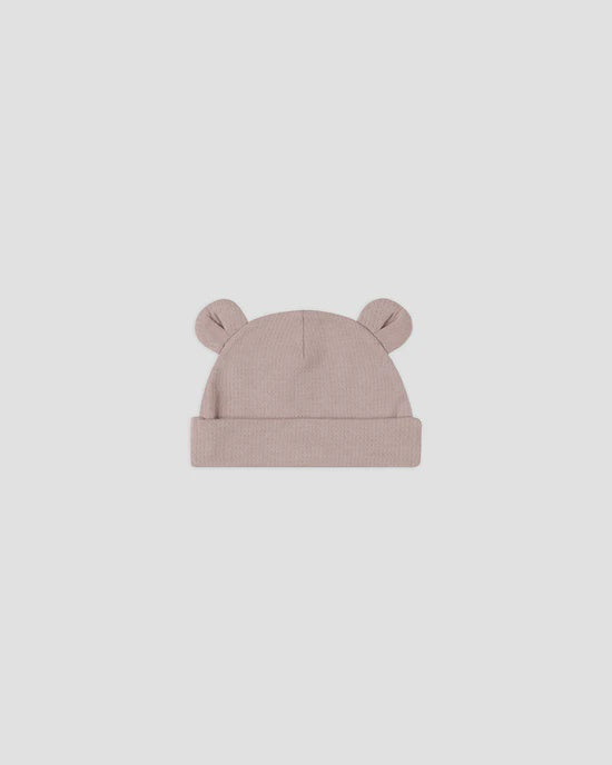 Quincy Mae - Baby Bear Beanie - Mauve