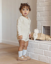 Load image into Gallery viewer, Quincy Mae - Scalloped Cardigan - Natural