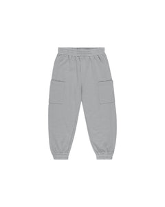 Rylee + Cru - Cargo Jogger - Dusty Blue