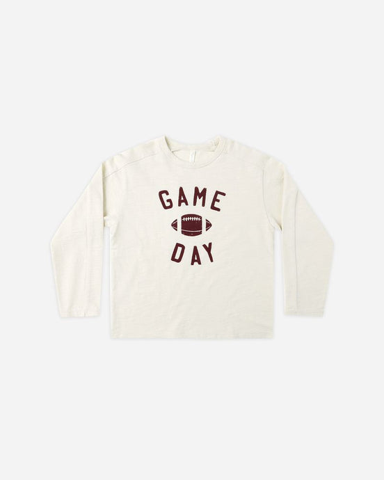 Rylee + Cru - Long Sleeve Paneled Tee - Game Day