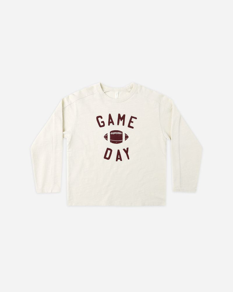 Rylee + Cru - Long Sleeve Paneled Tee - Game Day