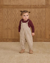 Load image into Gallery viewer, Rylee + Cru - Vintage Overall - Burgundy Stripe
