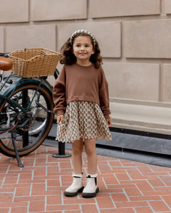 Rylee + Cru - Sweatshirt Dress - Vintage Bloom
