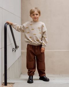 Rylee + Cru - Relaxed Sweatshirt - Taxi