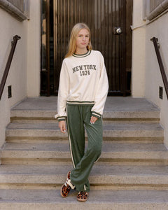 Rylee + Cru - Track Pant - Green