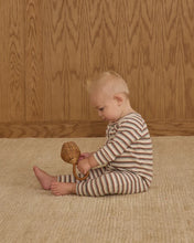 Load image into Gallery viewer, Rylee + Cru - Organic Long John Pajamas - Holiday Stripe