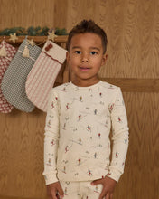 Load image into Gallery viewer, Rylee + Cru - Organic Long Sleeve Pajama Set - Skiers