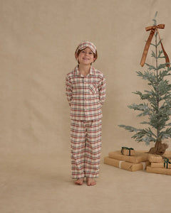 Rylee + Cru - Long Sleeve Pajamas - Holiday Flannel