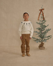Load image into Gallery viewer, Rylee + Cru - Fair Isle Sweater - Trees