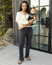 Load image into Gallery viewer, RYLEE + CRU - SAILOR ROMPER - BLACK