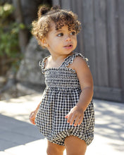 Load image into Gallery viewer, RYLEE + CRU - JULIA ROMPER - BLACK CHECK