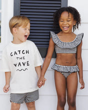 Load image into Gallery viewer, RYLEE + CRU - MARGOT BIKINI - BLACK GINGHAM