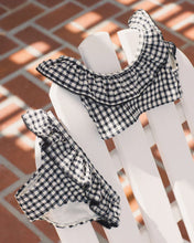 Load image into Gallery viewer, RYLEE + CRU - MARGOT BIKINI - BLACK GINGHAM