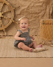 Load image into Gallery viewer, RYLEE + CRU - JULIA ROMPER - BLACK CHECK