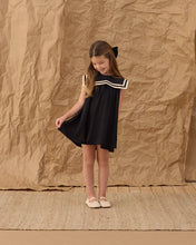 Load image into Gallery viewer, RYLEE + CRU - SAILOR DRESS - BLACK