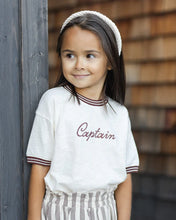 Load image into Gallery viewer, RYLEE + CRU - RINGER TEE - CAPTAIN