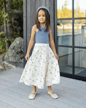 Load image into Gallery viewer, Ryle + Cru - Tiered Midi Skirt - Seashells