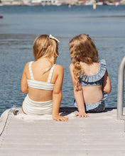 Load image into Gallery viewer, RYLEE + CRU - DYLAN BIKINI - SEAFOAM STRIPE