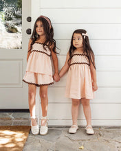 Load image into Gallery viewer, RYLEE + CRU - RIC RAC DRESS -  BLUSH