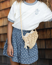 Load image into Gallery viewer, RYLEE + CRU - RINGER TEE  - ANCHOR BOW