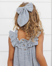 Load image into Gallery viewer, RYLEE + CRU - LENNON DRESS -  MARINE GINGHAM