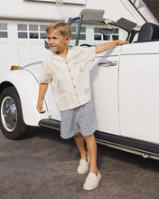 Load image into Gallery viewer, Perry Short - Marine Gingham