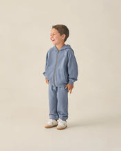 Load image into Gallery viewer, Rylee + Cru - Zip Raglan Hoodie - Marine