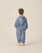 Load image into Gallery viewer, Rylee + Cru - Zip Raglan Hoodie - Marine