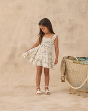 Load image into Gallery viewer, RYLEE + CRU - SUTTON DRESS -  OCEAN TOILE