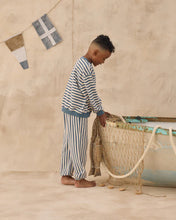 Load image into Gallery viewer, Rylee + Crew - Oversized Crew - Marine Stripe